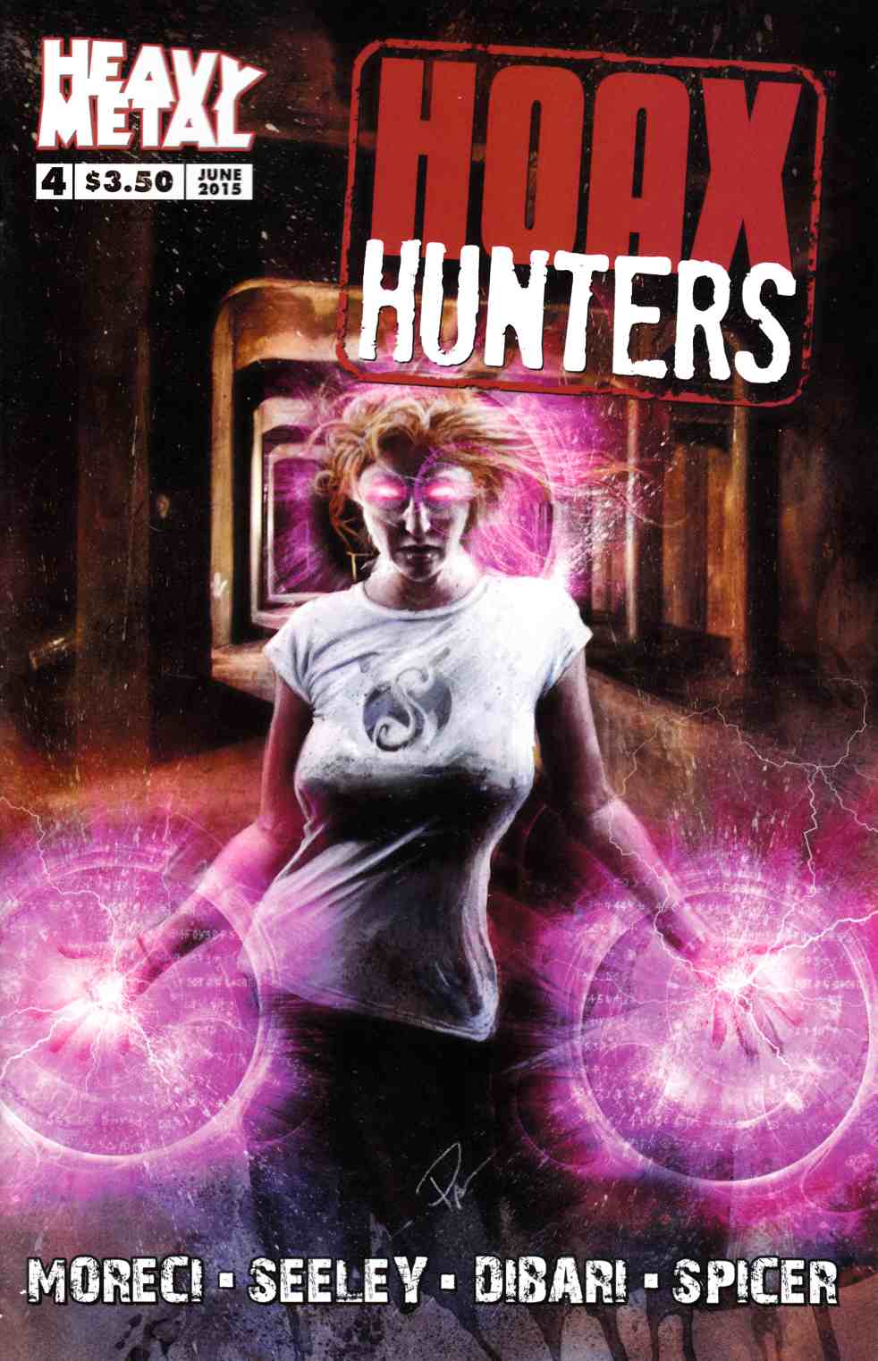 Hoax Hunters 2015 #4 [Heavy Metal Comic] THUMBNAIL