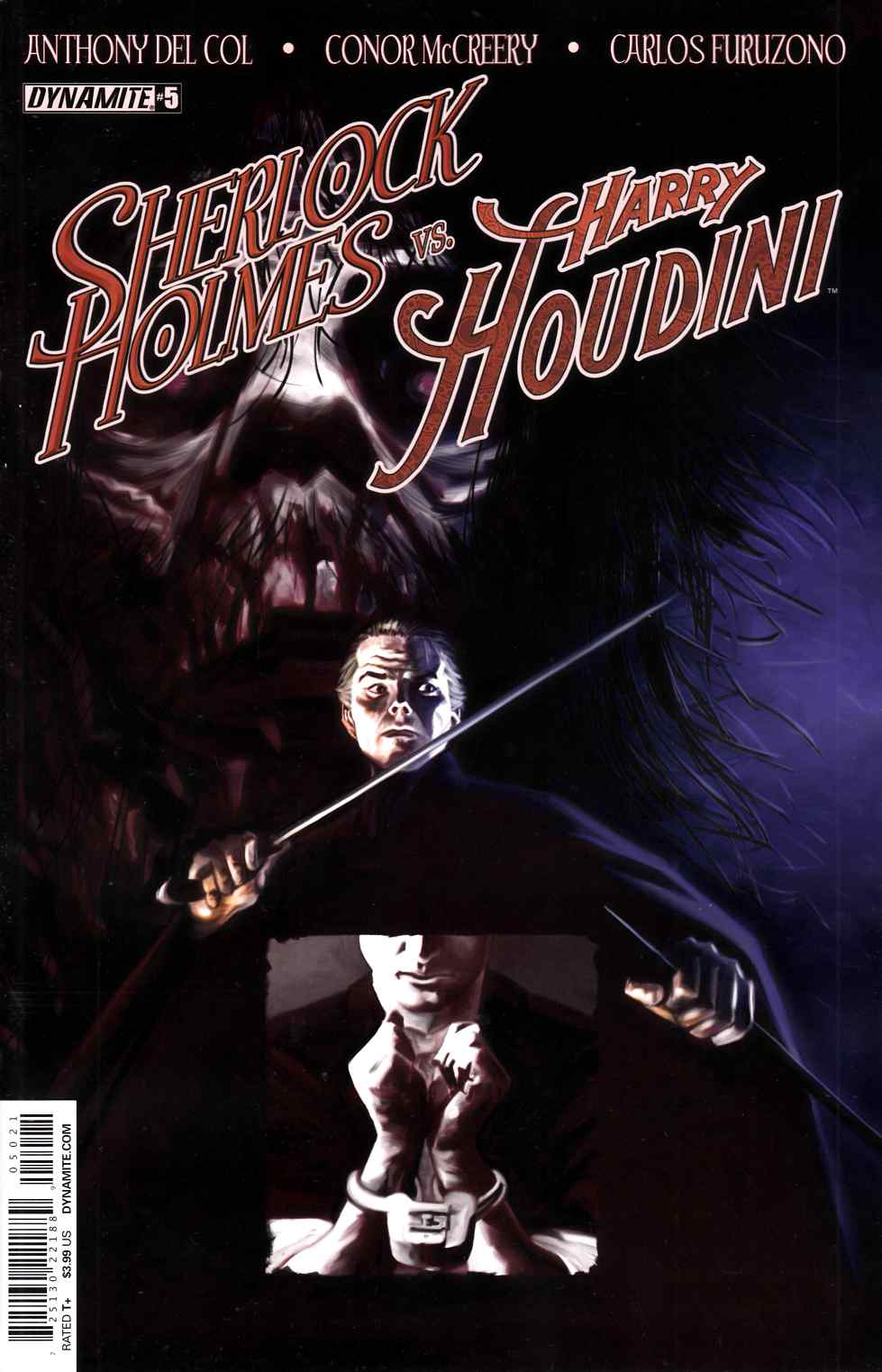 Holmes Vs Houdini #5 Cover B- Worley [Dynamite Comic] LARGE