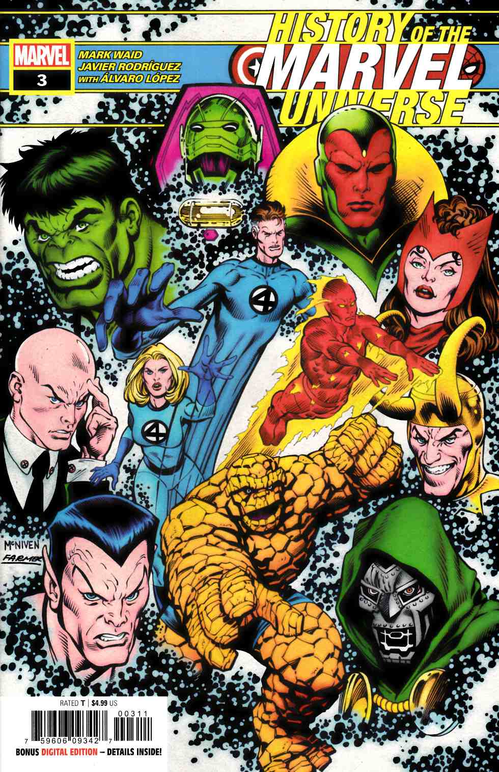 History of the Marvel Universe #3 Near Mint (9.4) [Marvel Comic] LARGE