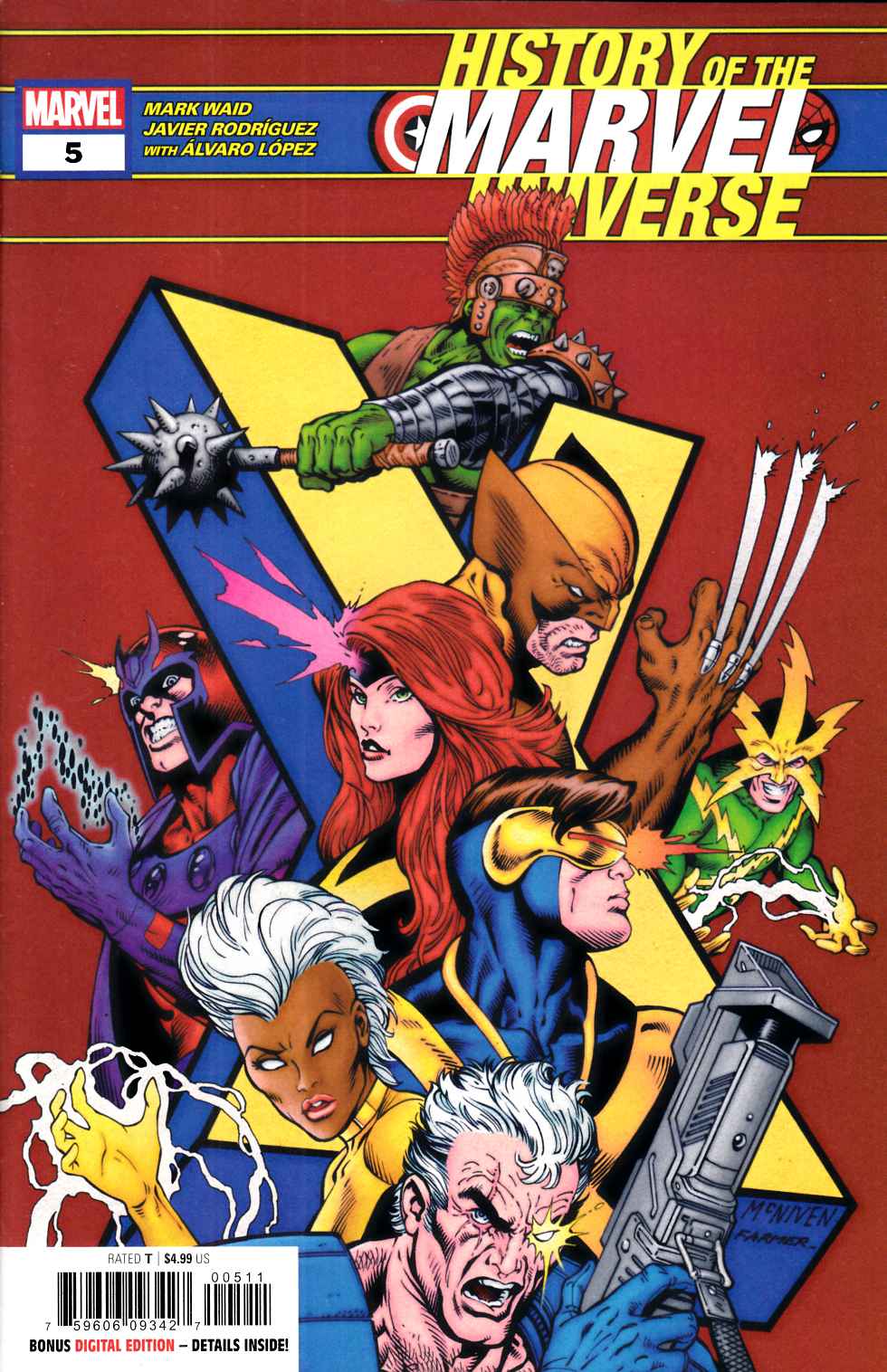 History of the Marvel Universe #5 Near Mint (9.4) [Marvel Comic] THUMBNAIL