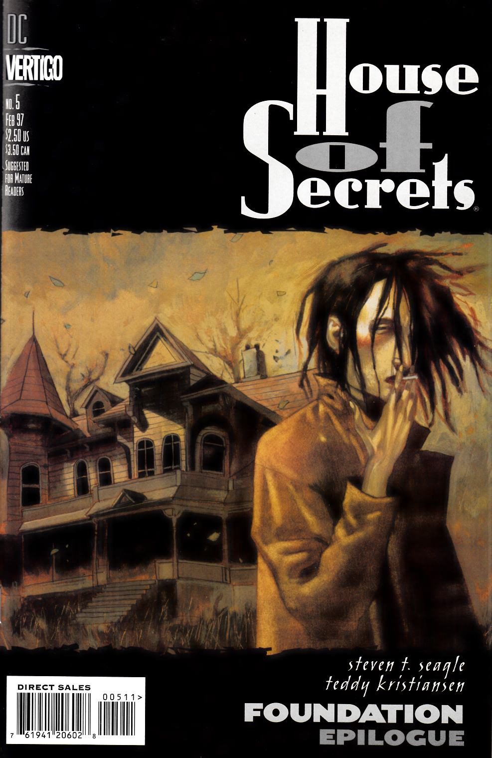 House of Secrets #5 Very Fine (8.0) [DC Comic] LARGE