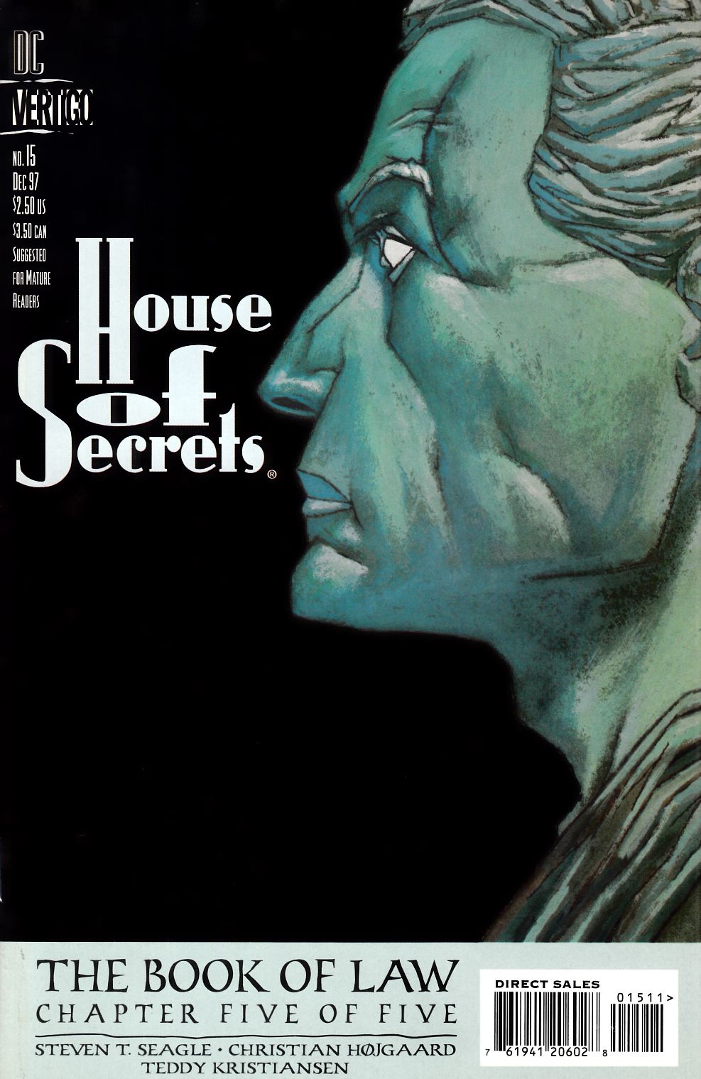 House of Secrets #15 Very Fine (8.0) [DC Comic] LARGE