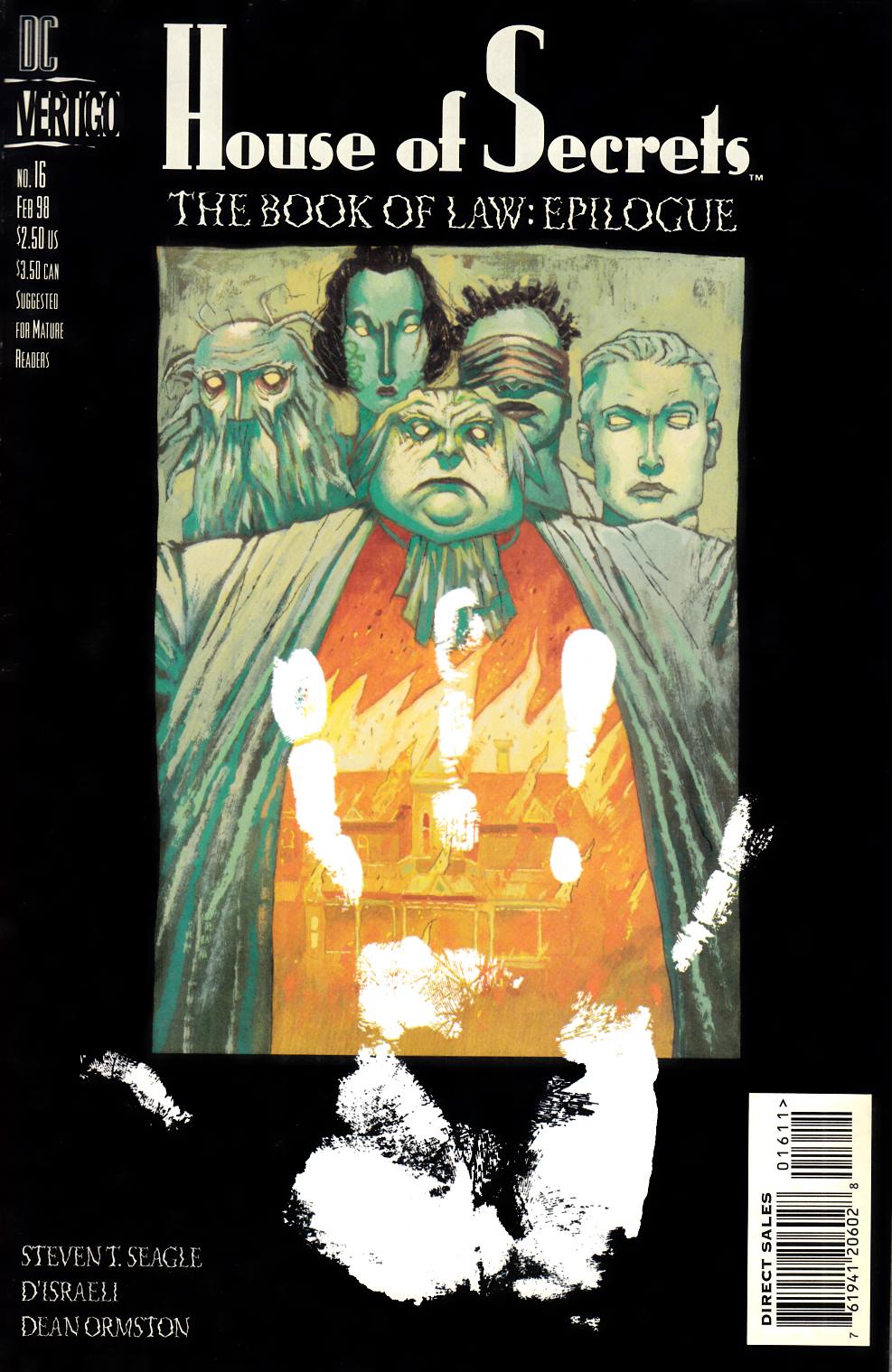 House of Secrets #16 Very Fine (8.0) [DC Comic] LARGE