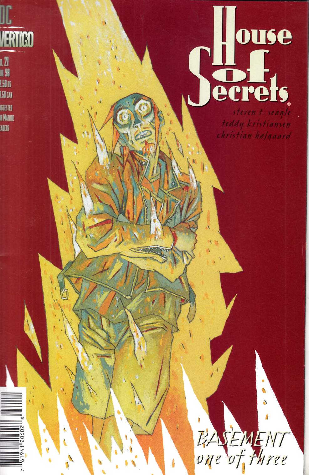 House of Secrets #21 Very Fine (8.0) [DC Comic] LARGE