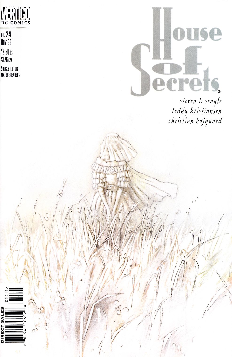 House of Secrets #24 Very Fine (8.0) [DC Comic] LARGE