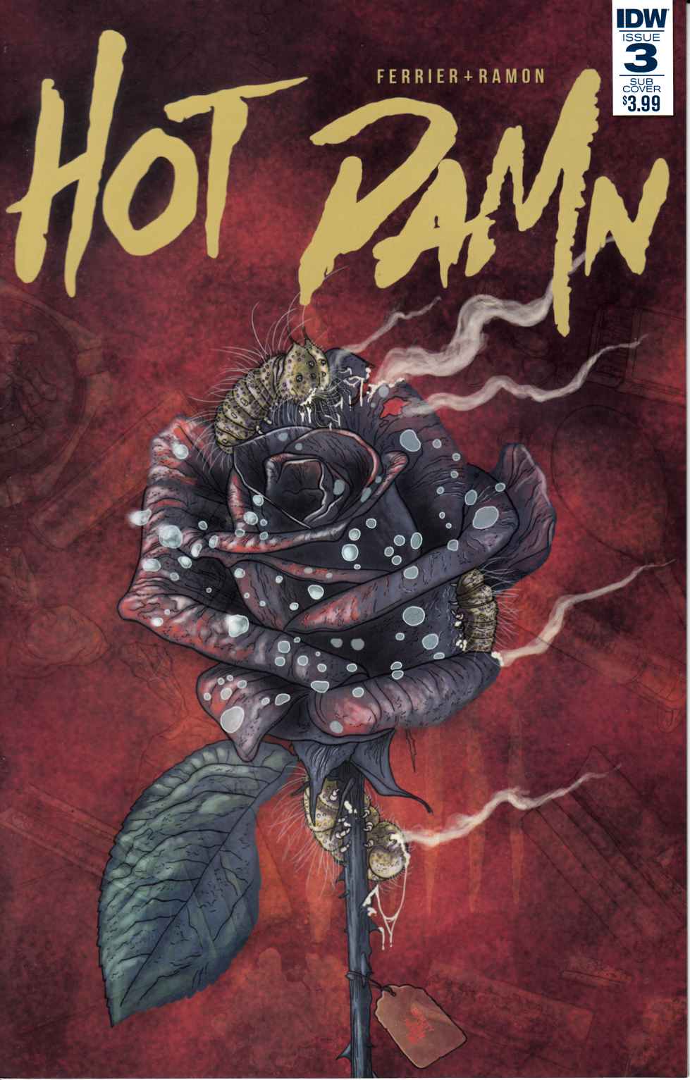 Hot Damn #3 Subscription Cover [IDW Comic] THUMBNAIL