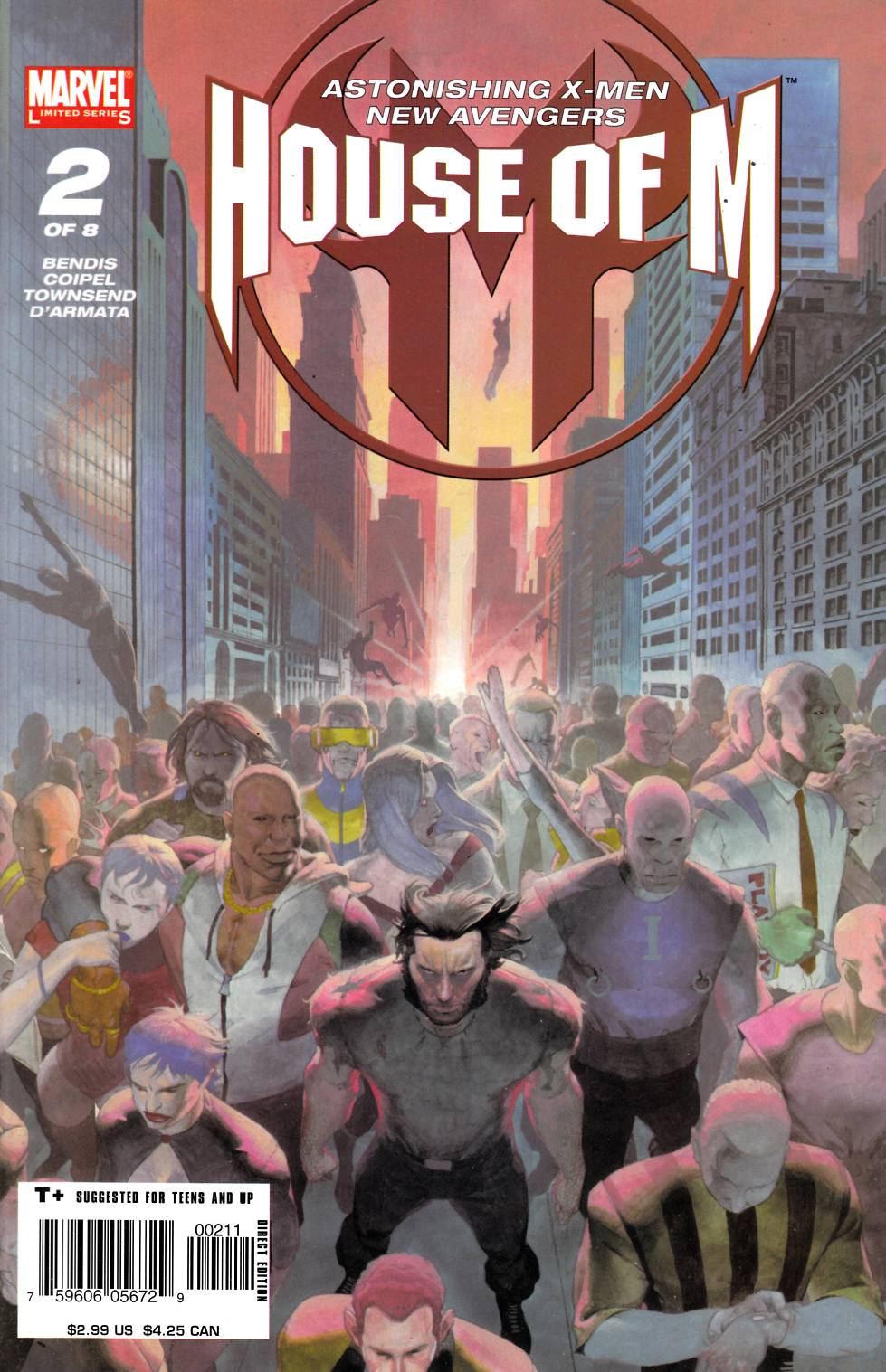 House of M #2 Near Mint (9.4) [Marvel Comic] THUMBNAIL