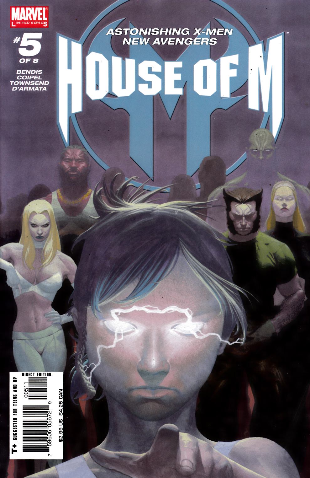 House of M #5 Near Mint (9.4) [Marvel Comic] THUMBNAIL