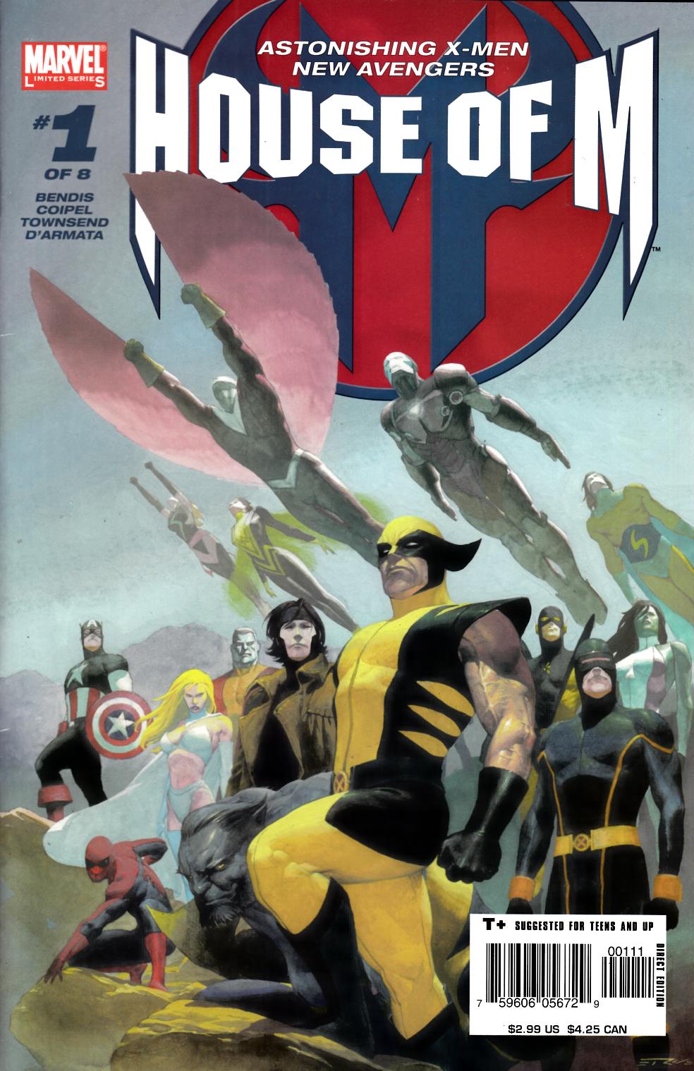 House of M #1 Very Fine (8.0) [Marvel Comic] THUMBNAIL
