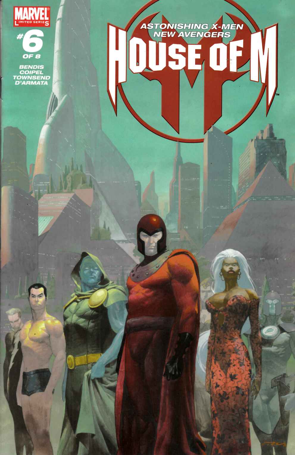House of M #6 Near Mint (9.4) [Marvel Comic] THUMBNAIL
