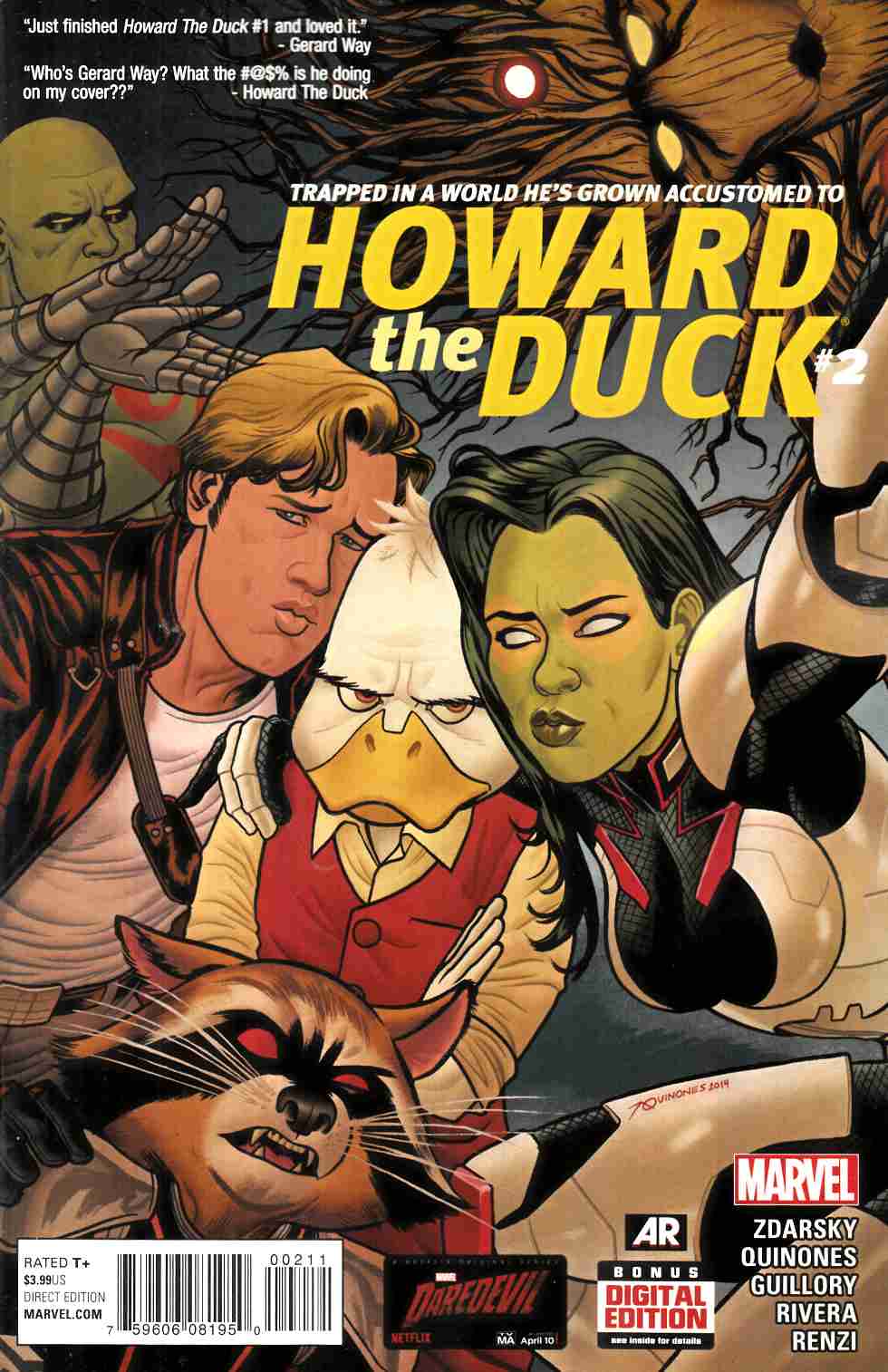 Howard The Duck #2 Near Mint (9.4) [Marvel Comic] THUMBNAIL