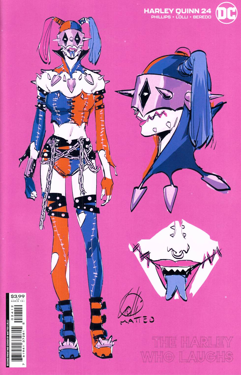 Harley Quinn #24 Second Printing Near Mint (9.4) [DC Comic] LARGE
