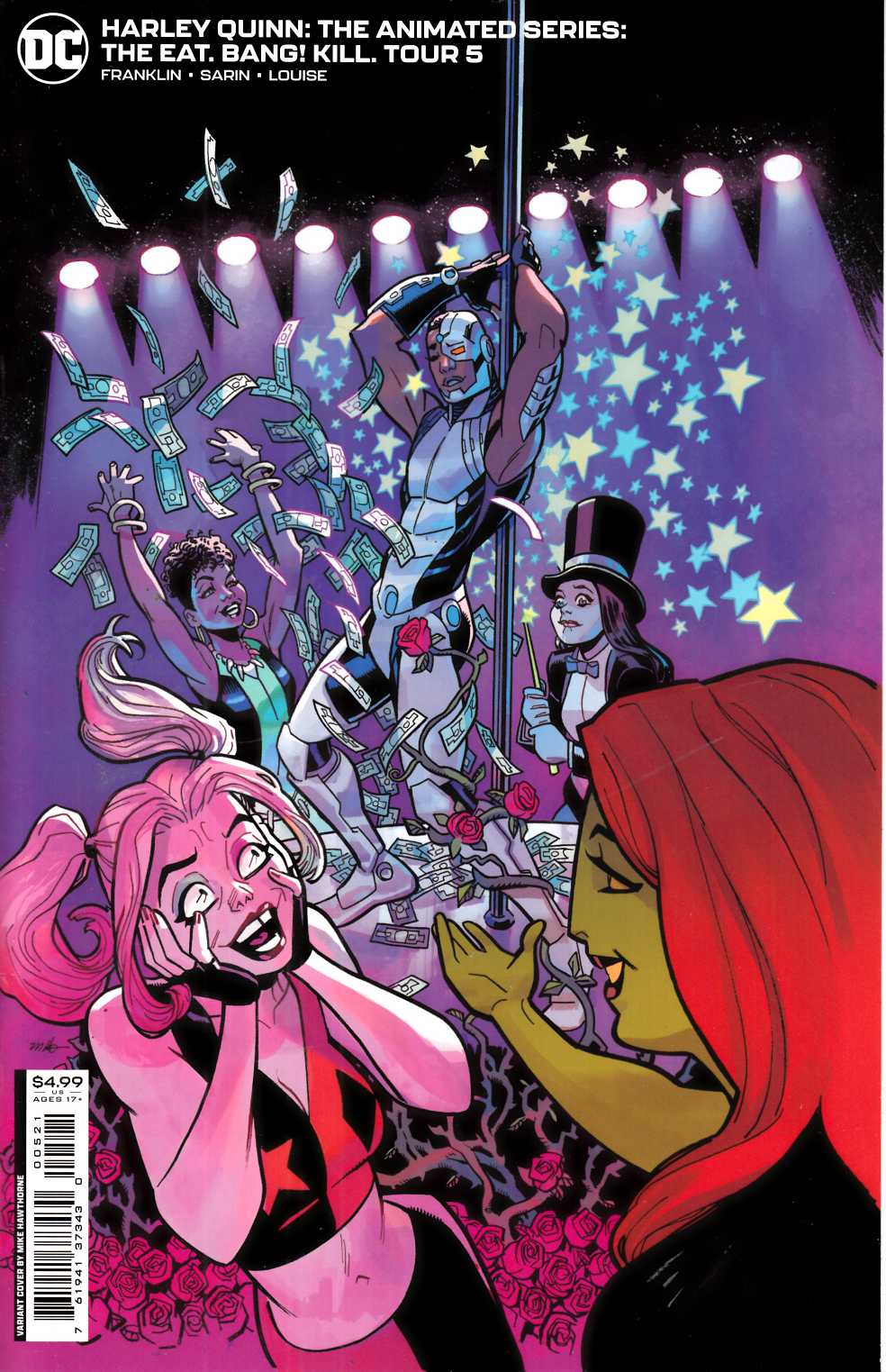 Harley Quinn Animated Series Eat Bang Kill Tour #5 Cover B Near Mint (9.4) [DC Comic] LARGE