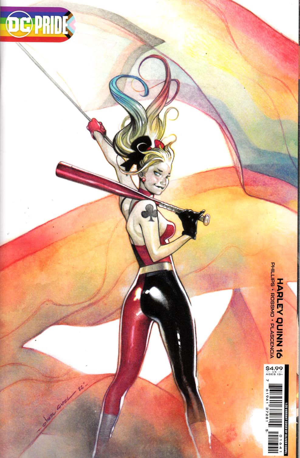 Harley Quinn #16 Coipel Variant Cover Near Mint (9.4) [DC Comic] LARGE
