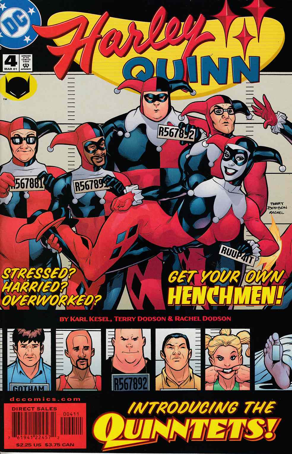 Harley Quinn #4 Near Mint (9.4) [DC Comic] LARGE