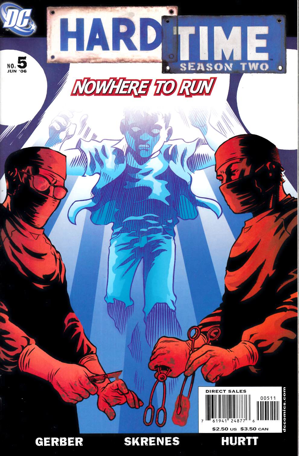 Hard Time Season Two #5 Very Fine (6.0) [DC Comic] LARGE