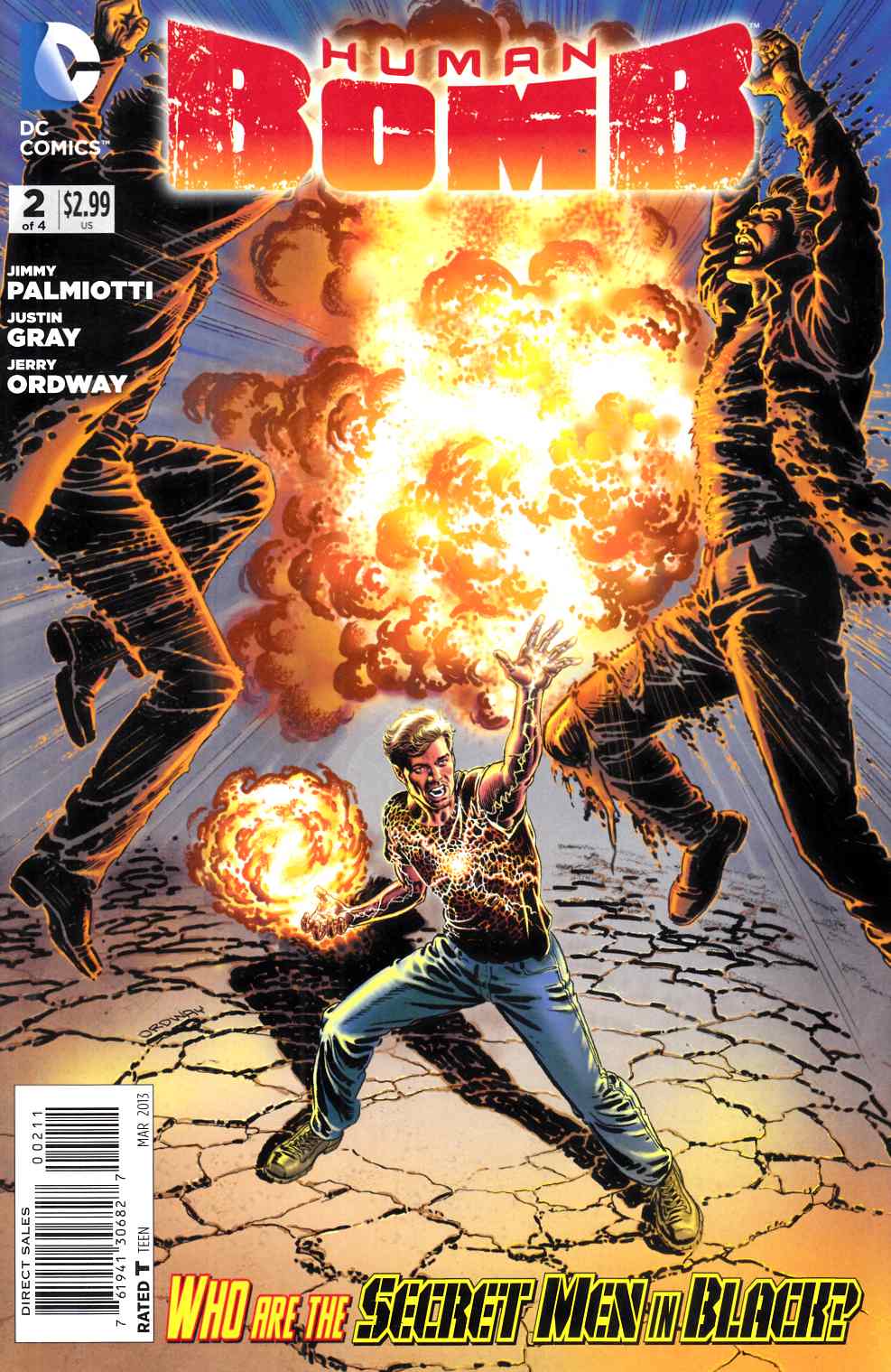 Human Bomb #2 Near Mint (9.4) [DC Comic] LARGE