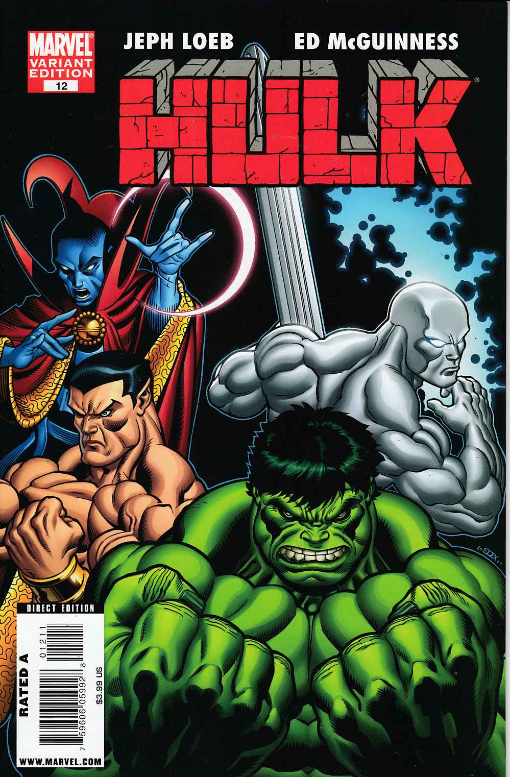 Hulk #12 Cover B Near Mint (9.4) [Marvel Comic] MAIN