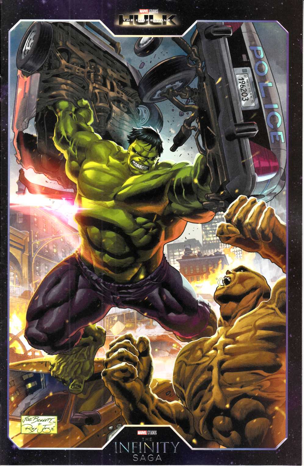 Hulk #1 Bennett Variant Cover Near Mint (9.4) [Marvel Comic]