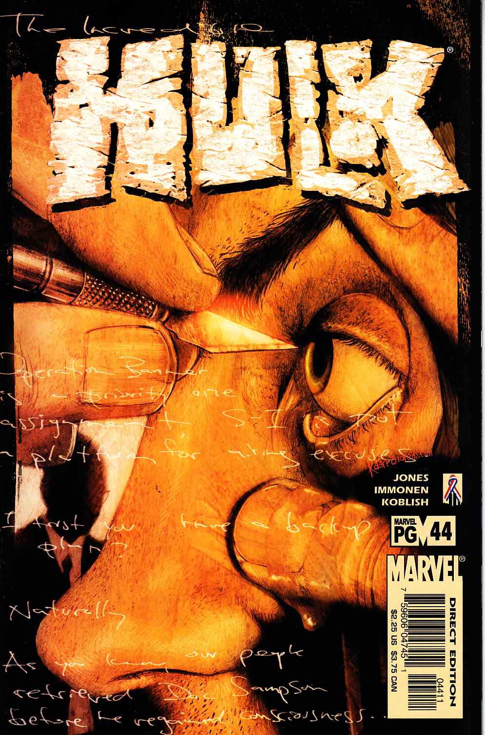 Incredible Hulk #44 Very Fine (8.0) [Marvel Comic] THUMBNAIL