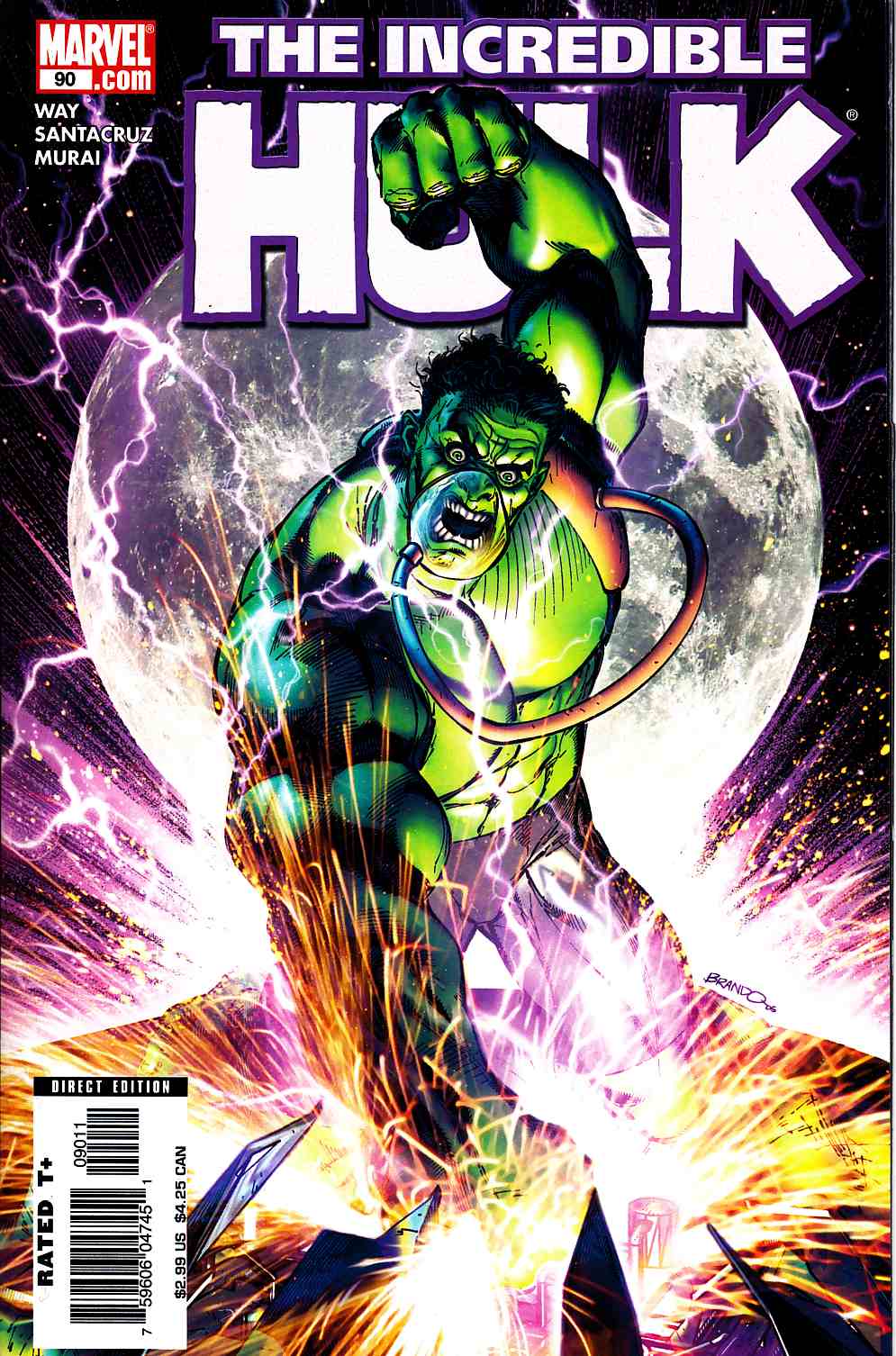 Incredible Hulk #90 Near Mint (9.4) [Marvel Comic] THUMBNAIL