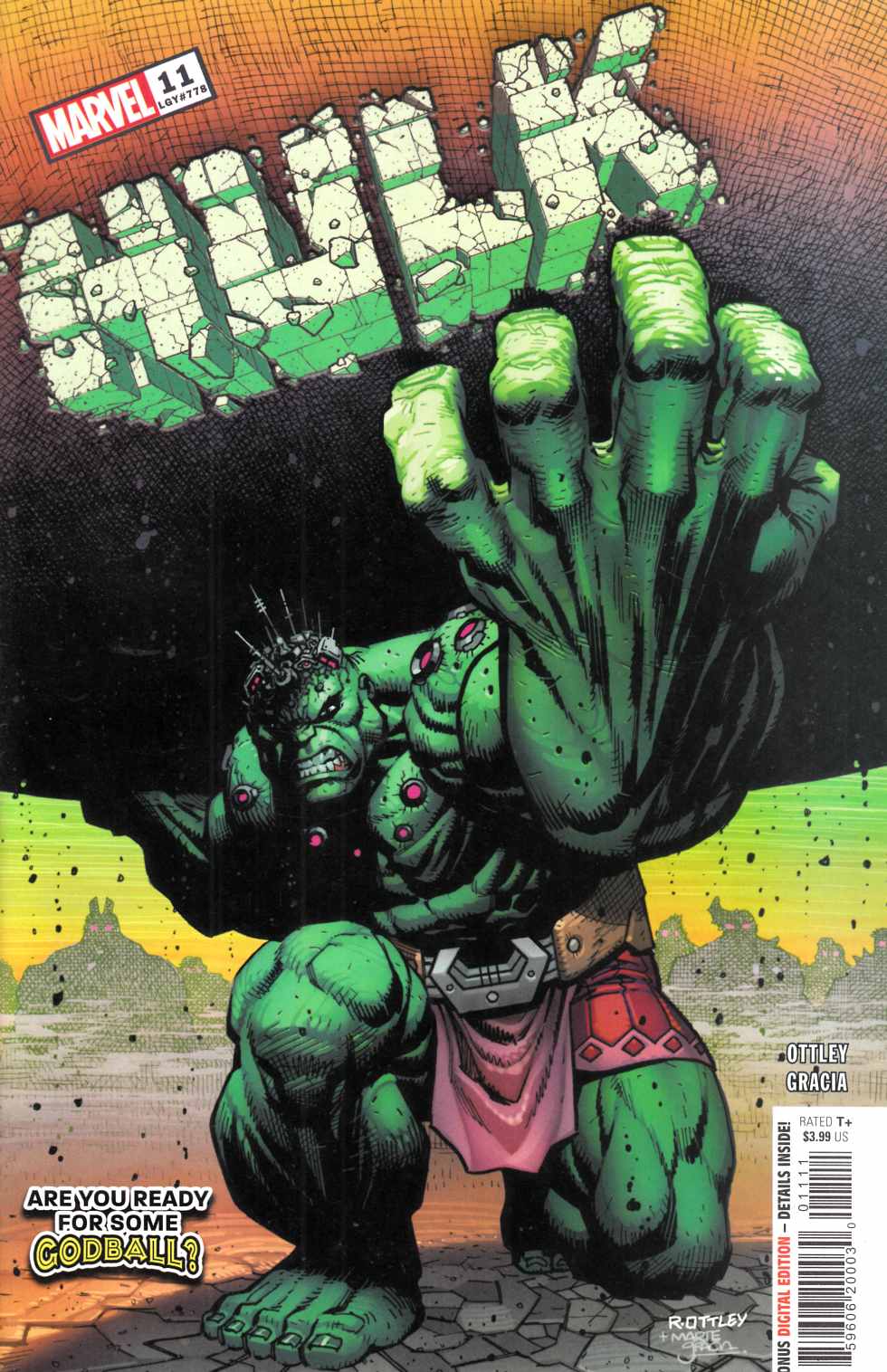 Hulk #11 Near Mint (9.4) [Marvel Comic]