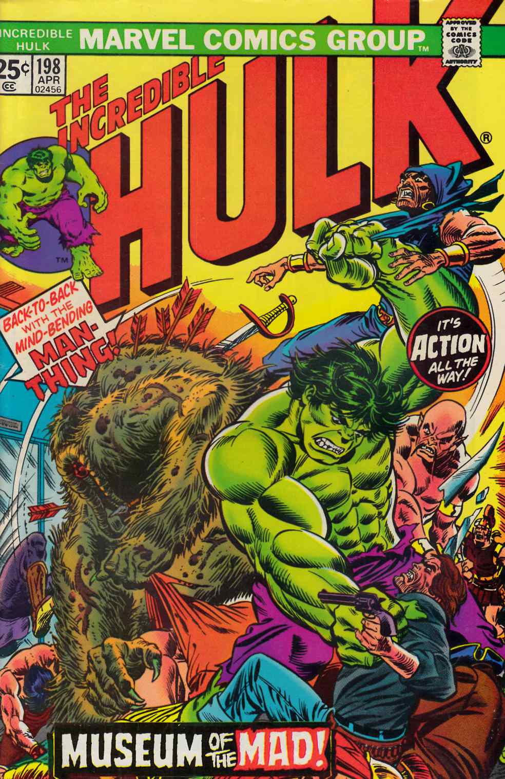 Incredible Hulk #198 Fine (6.0) [Marvel Comic] THUMBNAIL