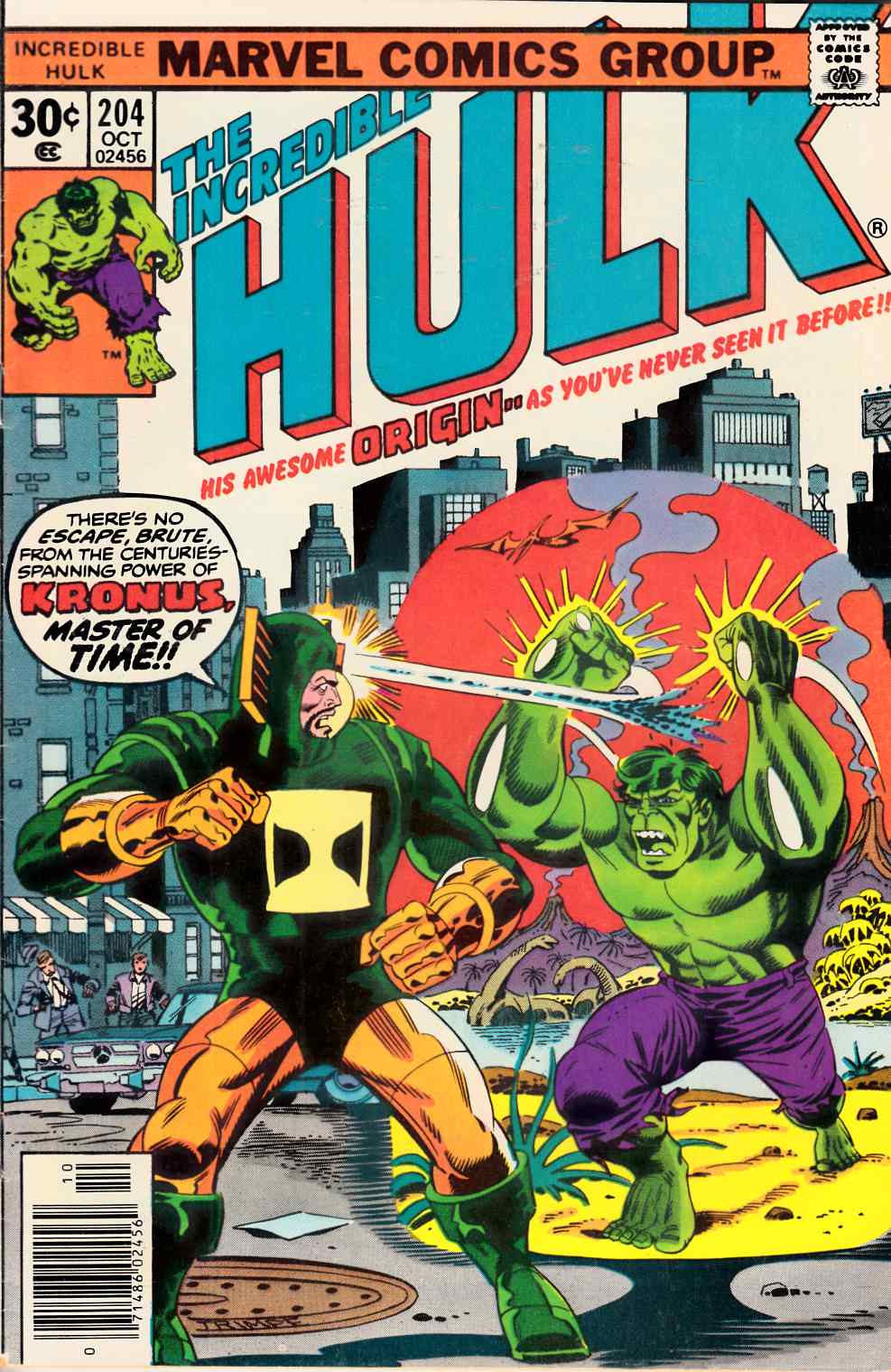 Incredible Hulk #204 Fine (6.0) [Marvel Comic] LARGE