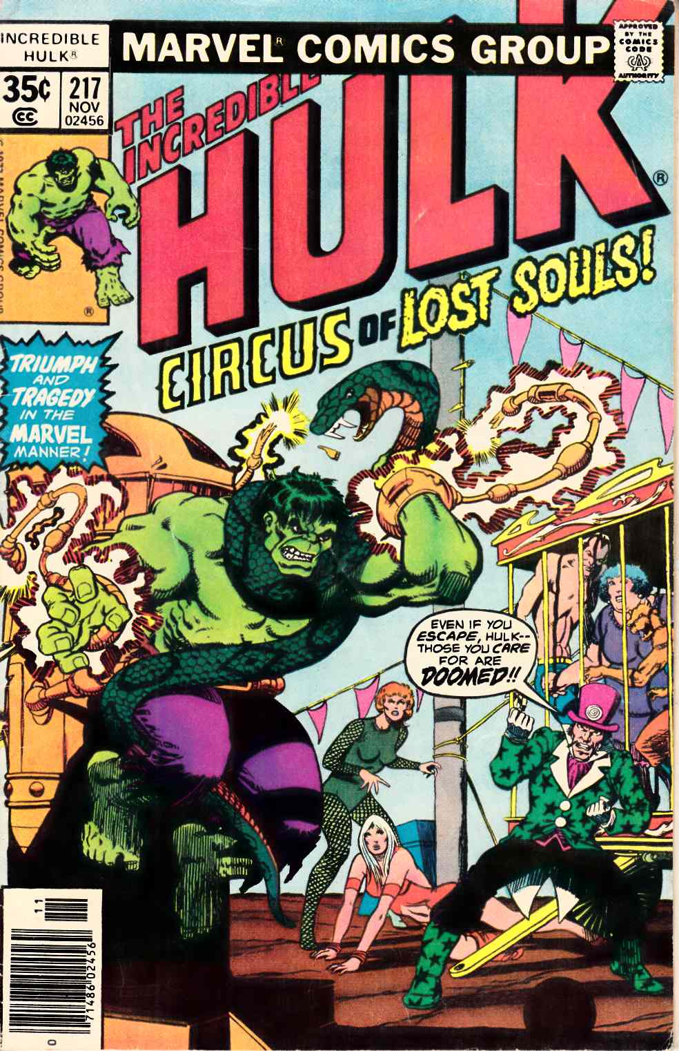 Incredible Hulk #217 Very Good (4.0) [Marvel Comic] MAIN