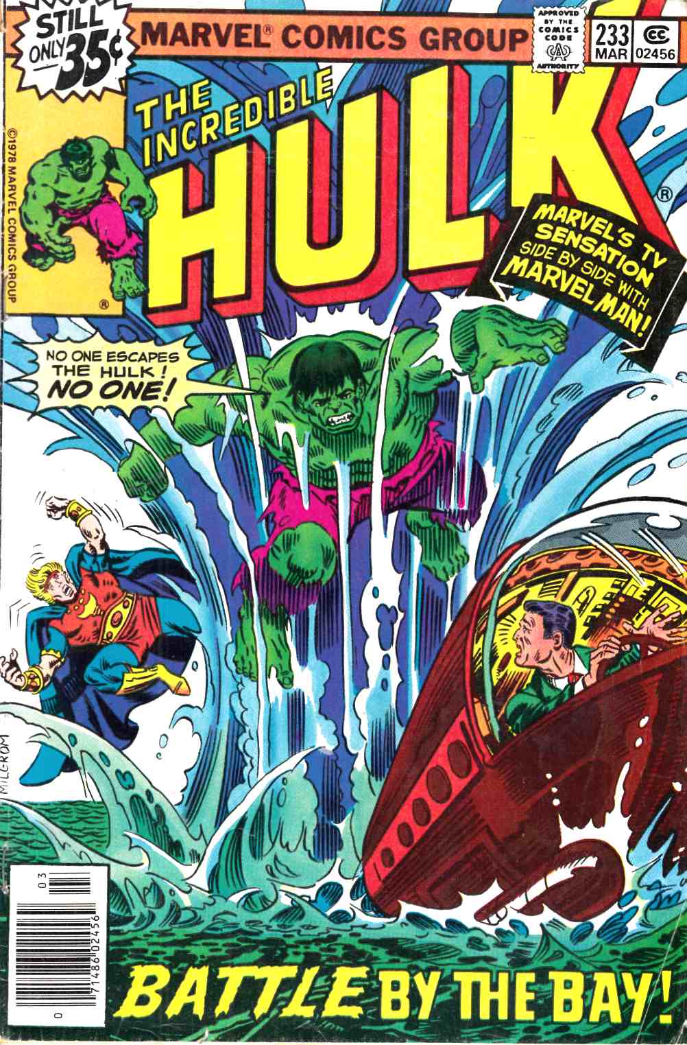 Incredible Hulk #233 Very Good/Fine (5.0) [Marvel Comic] THUMBNAIL