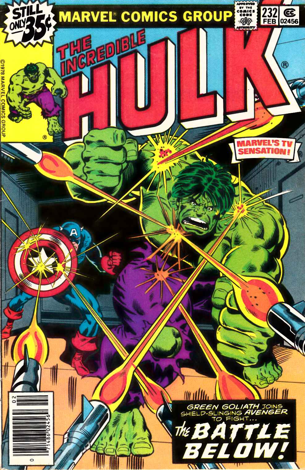 Incredible Hulk #232 Very Good Plus (4.5) [Marvel Comic] THUMBNAIL