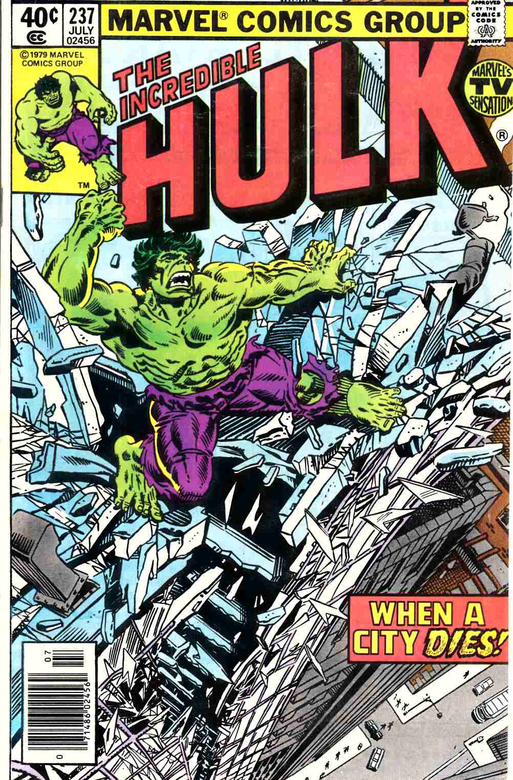 Incredible Hulk #237 Newsstand Edition Fine (6.0) [Marvel Comic] THUMBNAIL