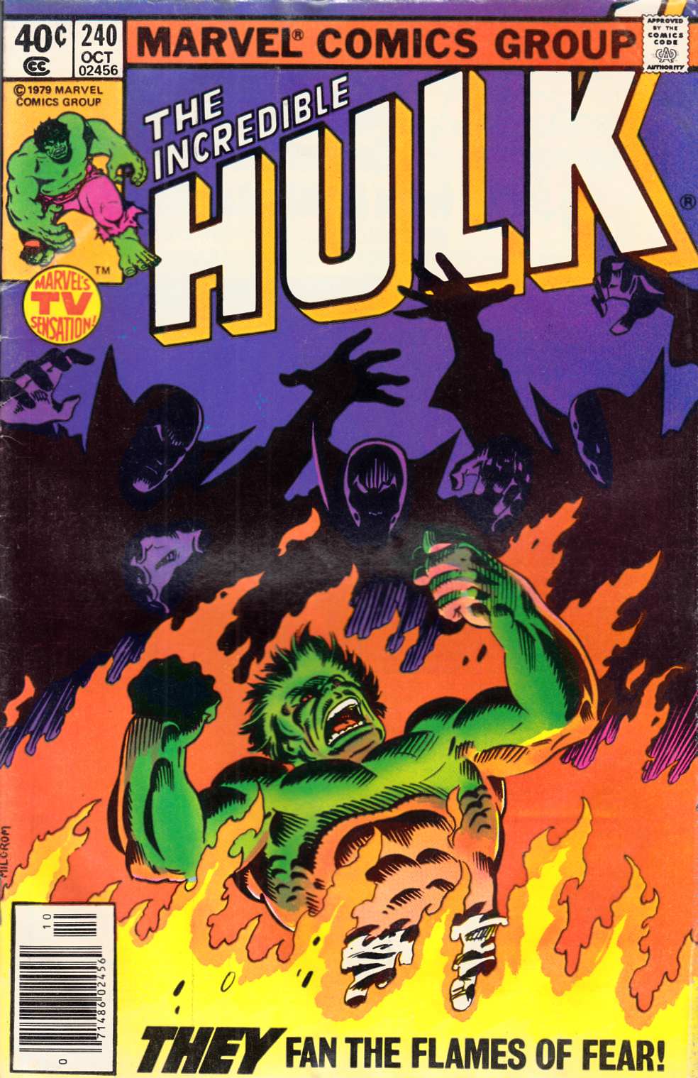 Incredible Hulk #240 Newsstand Edition Good (2.0) [Marvel Comic] LARGE