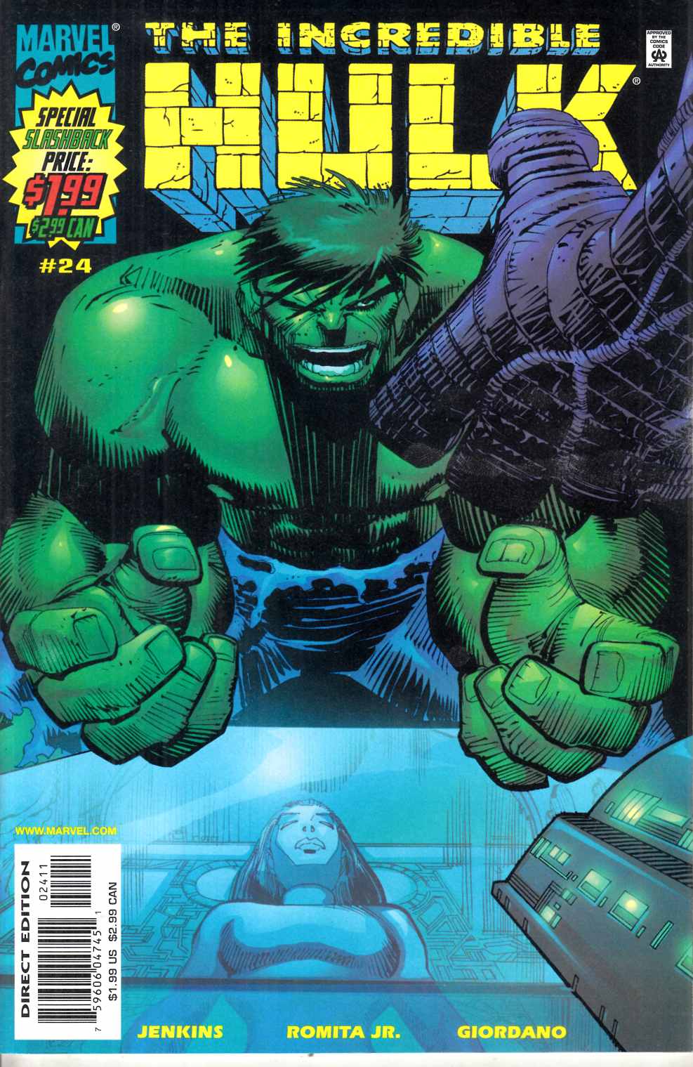 Incredible Hulk #24 Near Mint (9.4) [Marvel Comic] LARGE