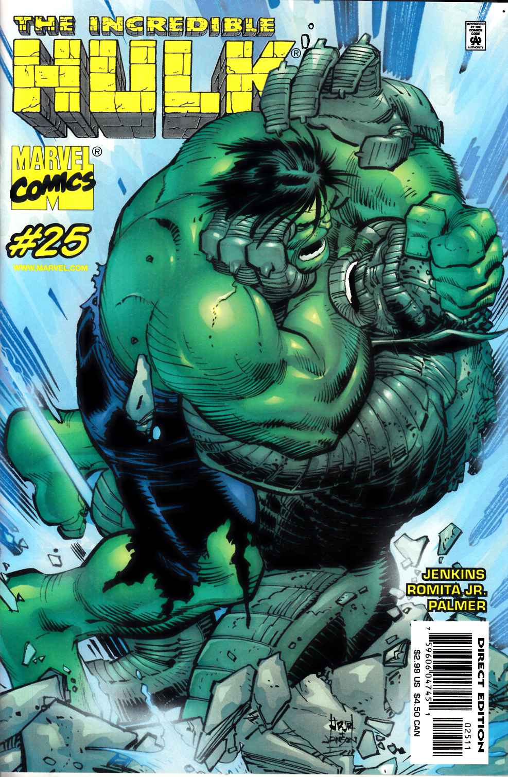 Incredible Hulk #25 Near Mint (9.4) [Marvel Comic] LARGE