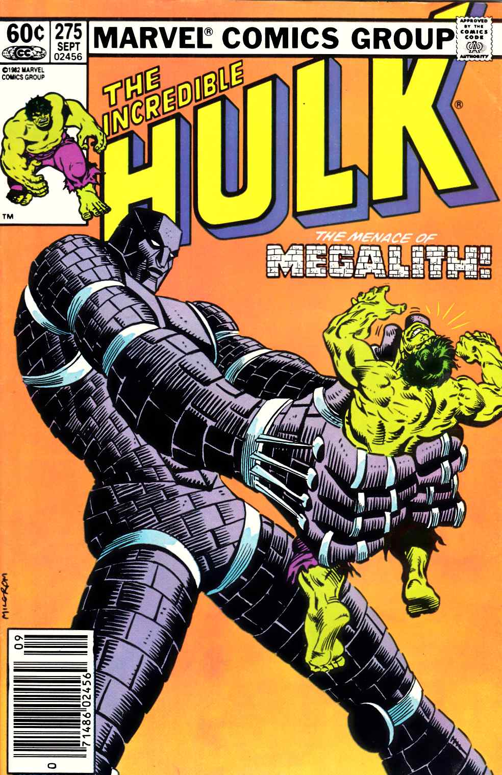 Incredible Hulk #275 Newsstand Edition Fine (6.0) [Marvel Comic] LARGE