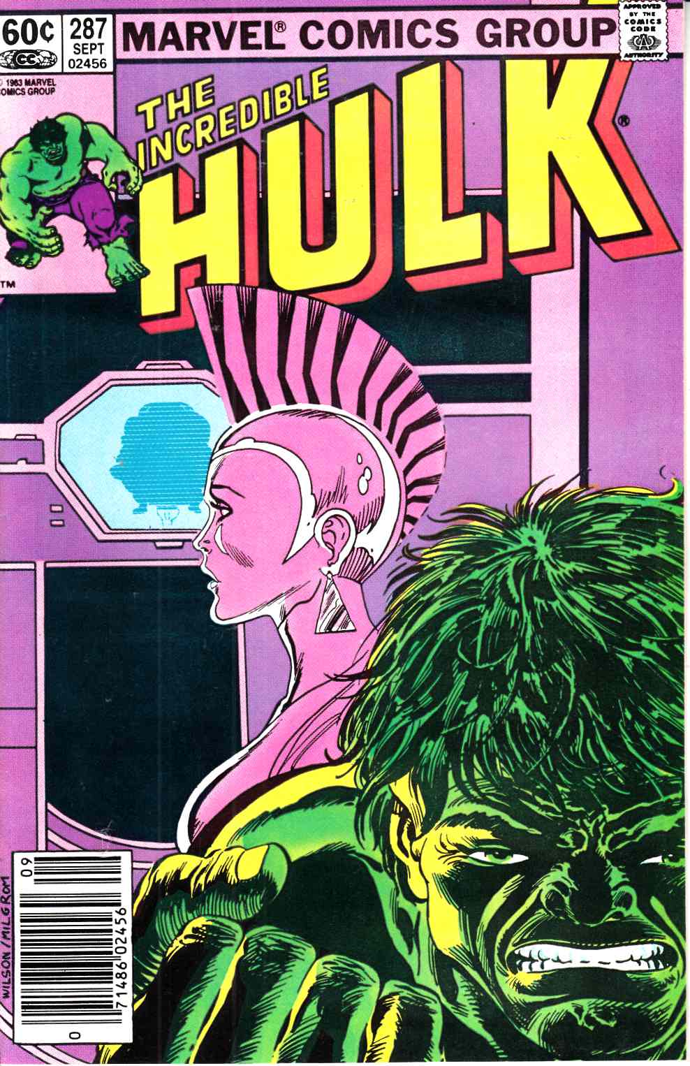 Incredible Hulk #287 Very Fine (8.0) [Marvel Comic] LARGE