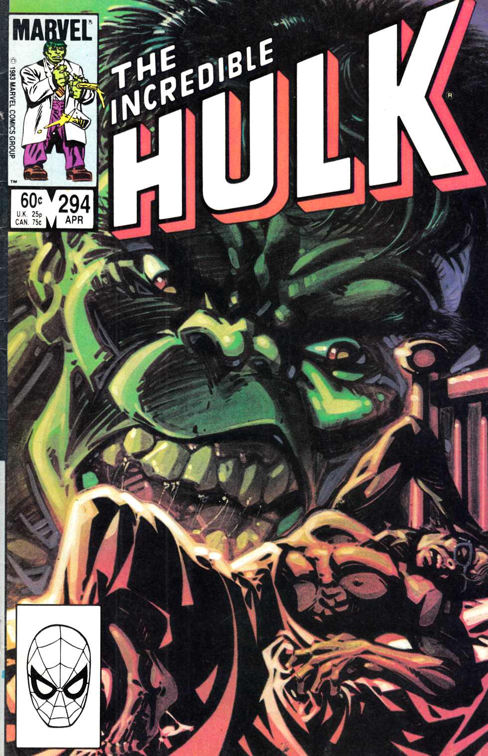 Incredible Hulk #294 Very Fine Minus (7.5) [Marvel Comic] LARGE