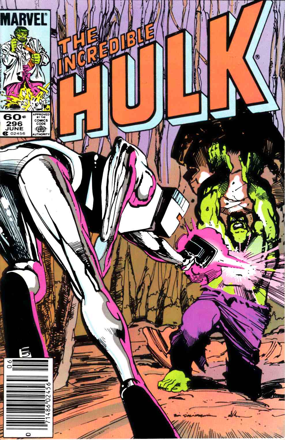 Incredible Hulk #296 Newsstand Edition Very Fine (8.0) [Marvel Comic] LARGE