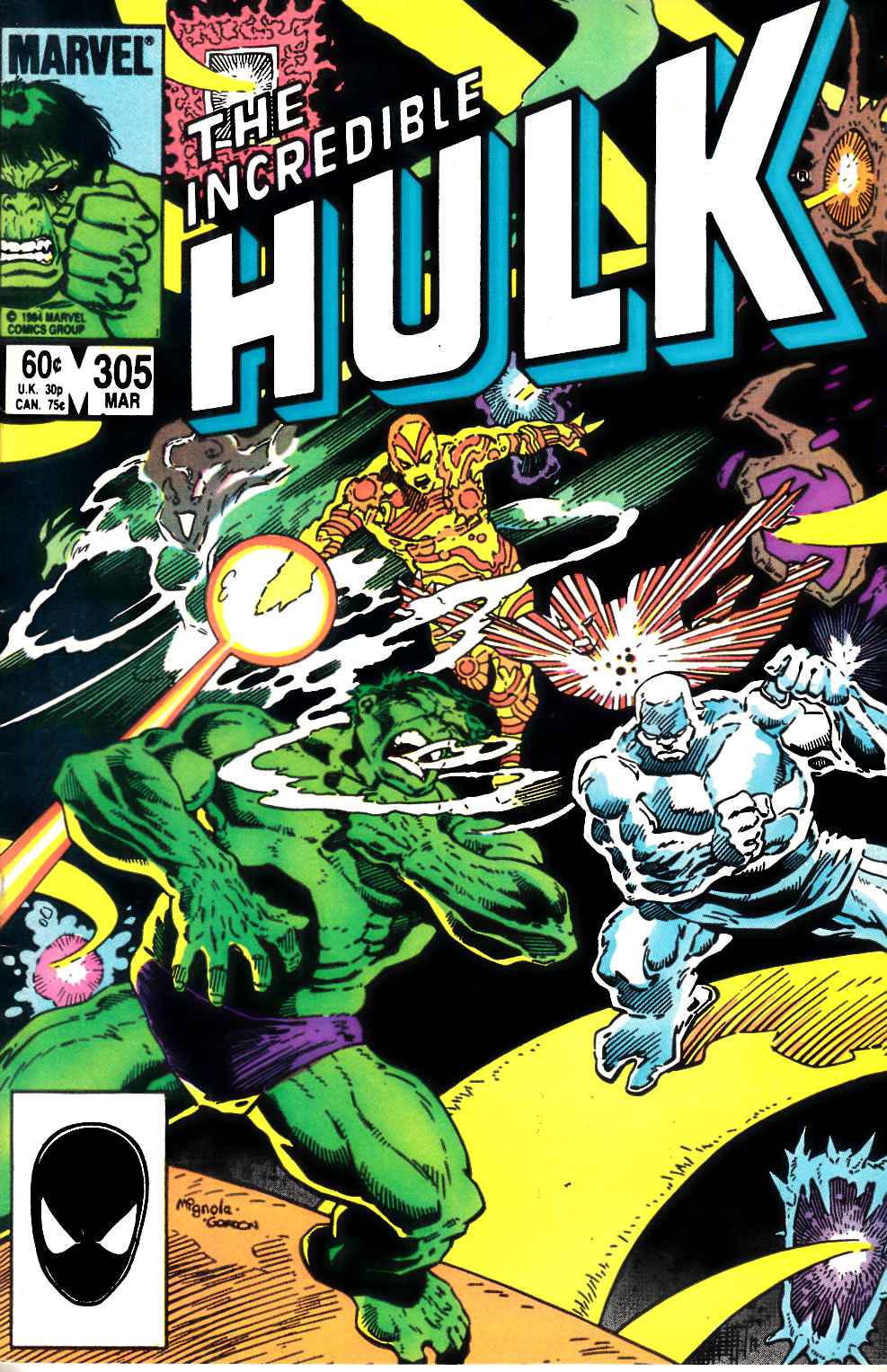 Incredible Hulk #305 Very Fine (8.0) [Marvel Comic] LARGE