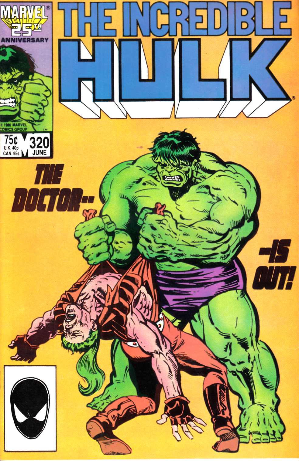 Incredible Hulk #320 Very Fine (8.0) [Marvel Comic] THUMBNAIL