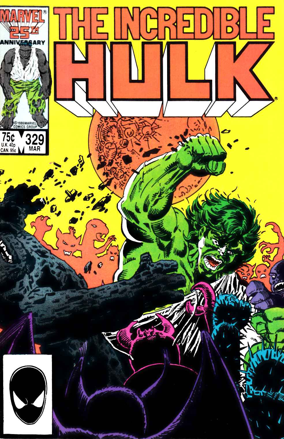 Incredible Hulk #329 Very Fine (8.0) [Marvel Comic] THUMBNAIL