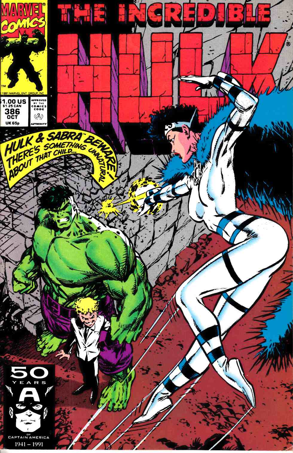Incredible Hulk #386 Very Fine (8.0) [Marvel Comic] LARGE