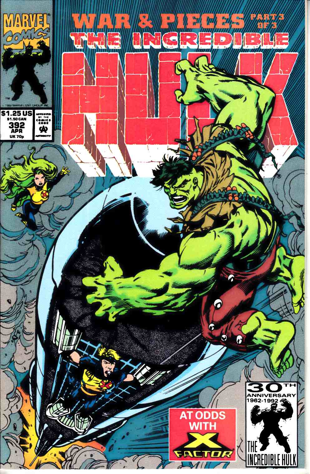 Incredible Hulk #392 Very Fine (8.0) [Marvel Comic] LARGE