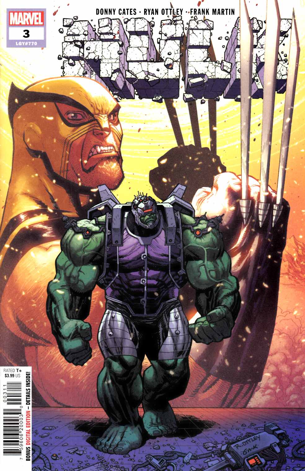 Hulk #3 Near Mint (9.4) [Marvel Comic]