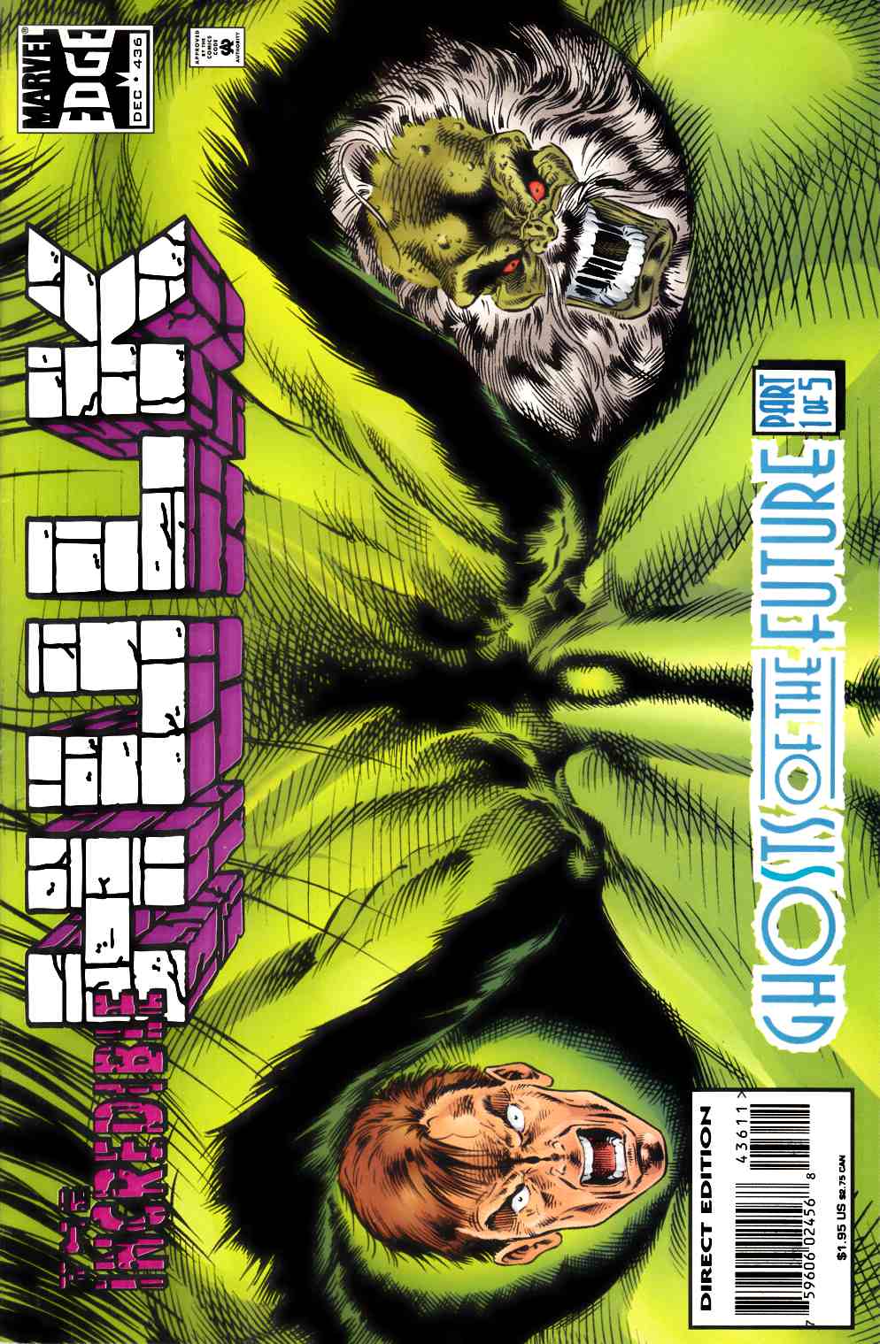 Incredible Hulk #436 Very Fine (8.0) [Marvel Comic] LARGE