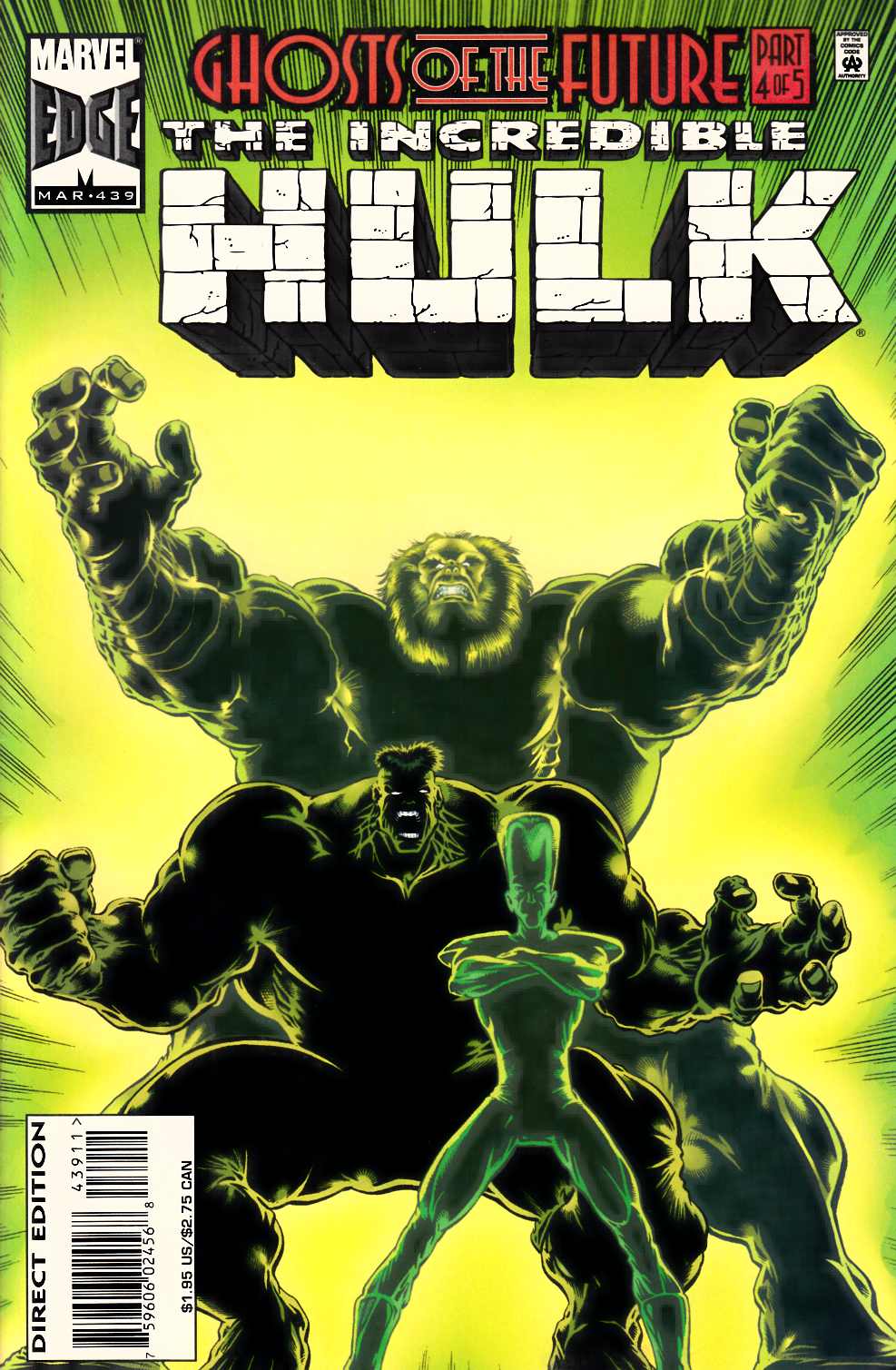 Incredible Hulk #439 Near Mint (9.4) [Marvel Comic] LARGE