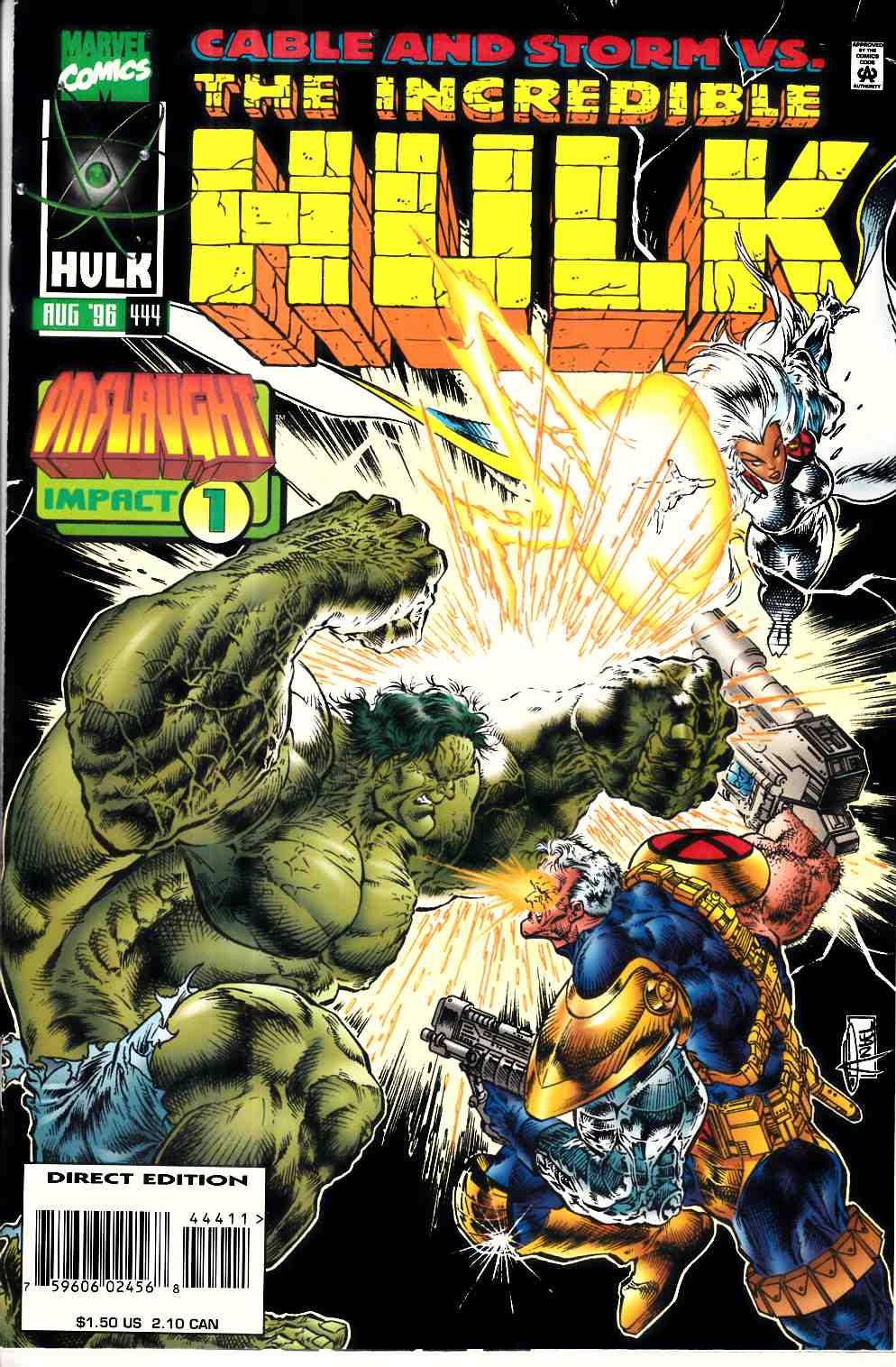 Incredible Hulk #444 Very Fine (8.0) [Marvel Comic] LARGE