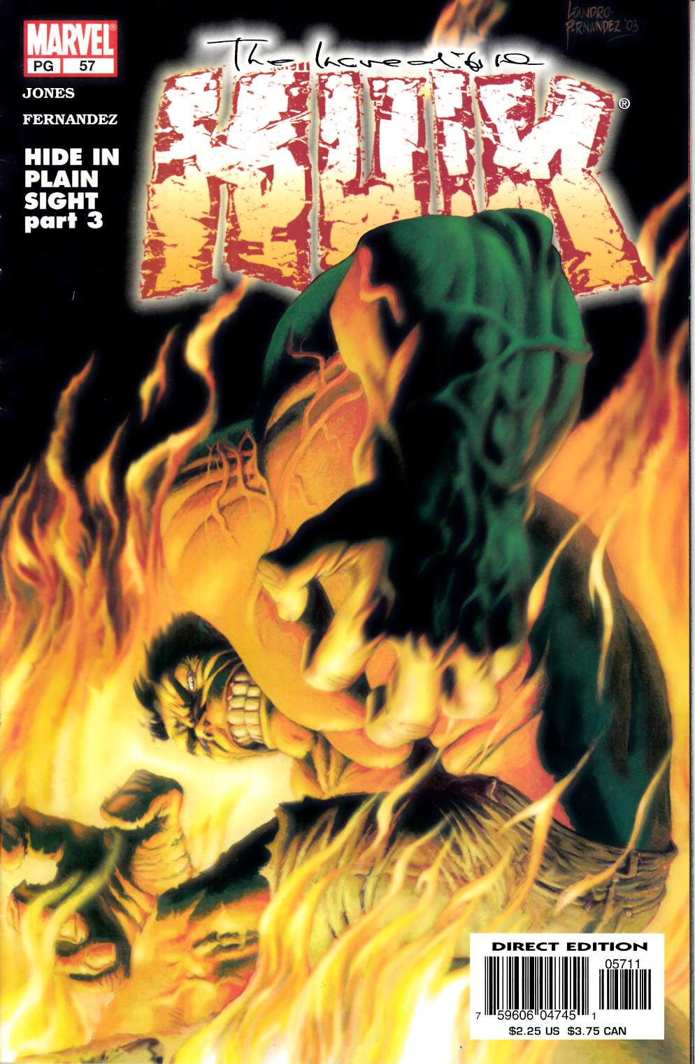 Incredible Hulk #57 Very Fine (8.0) [Marvel Comic] THUMBNAIL