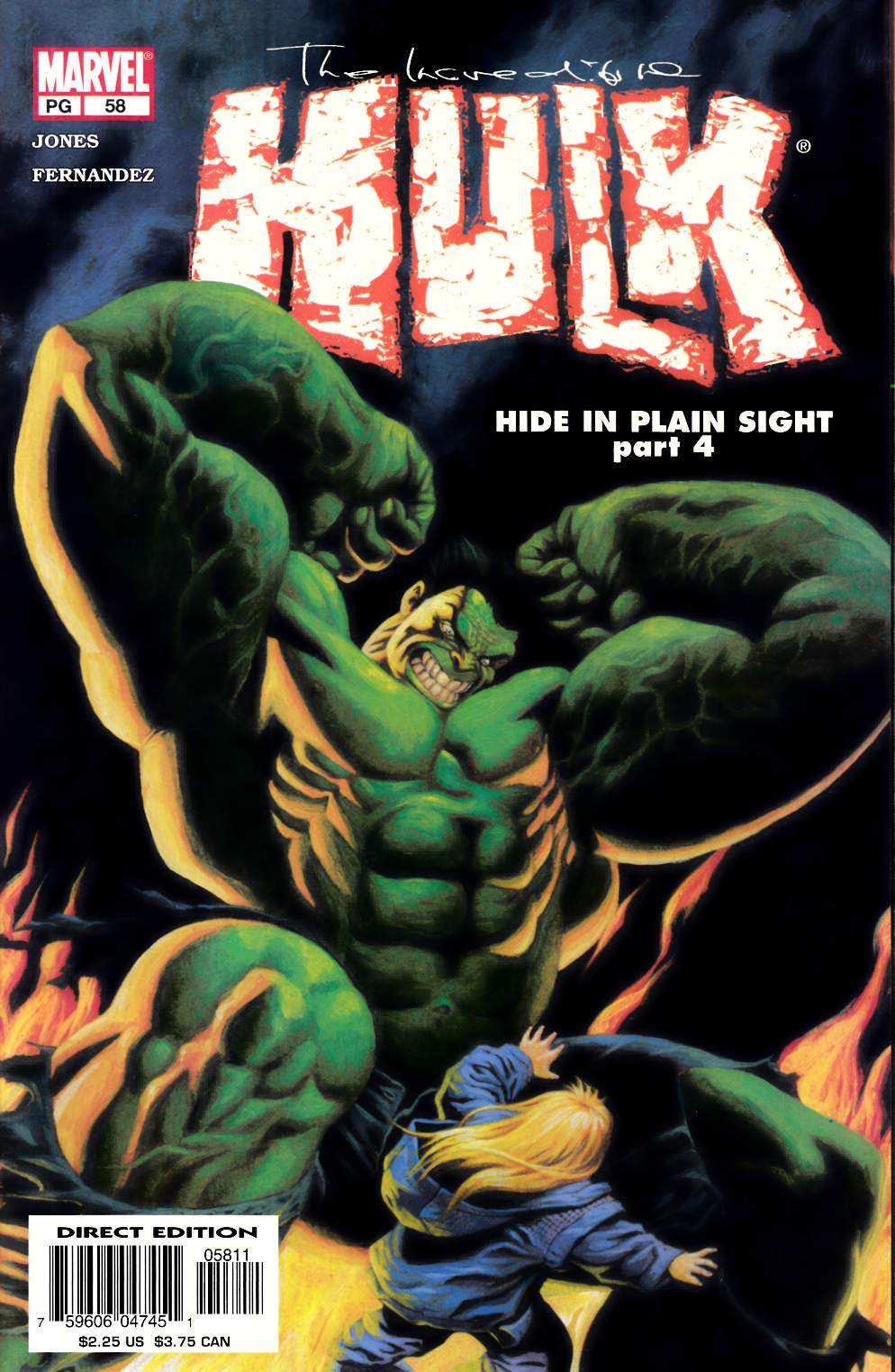 Incredible Hulk #58 Very Fine (8.0) [Marvel Comic] THUMBNAIL